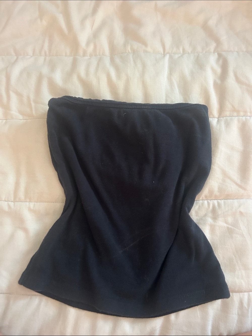 Strapless Subdued top